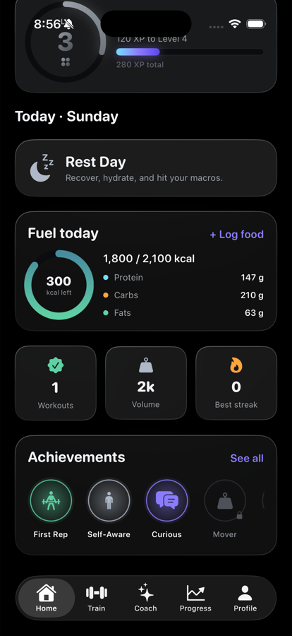 Nutrition tracking